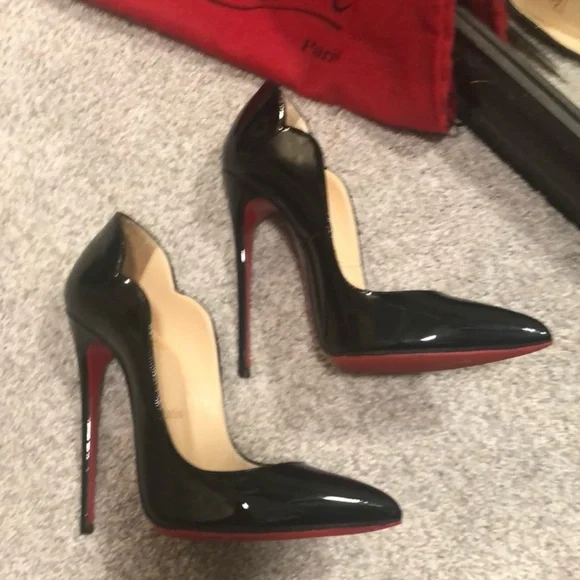 RARE!! 130mm Christian Louboutin HOT CHICK!! - Picture 3 of 10